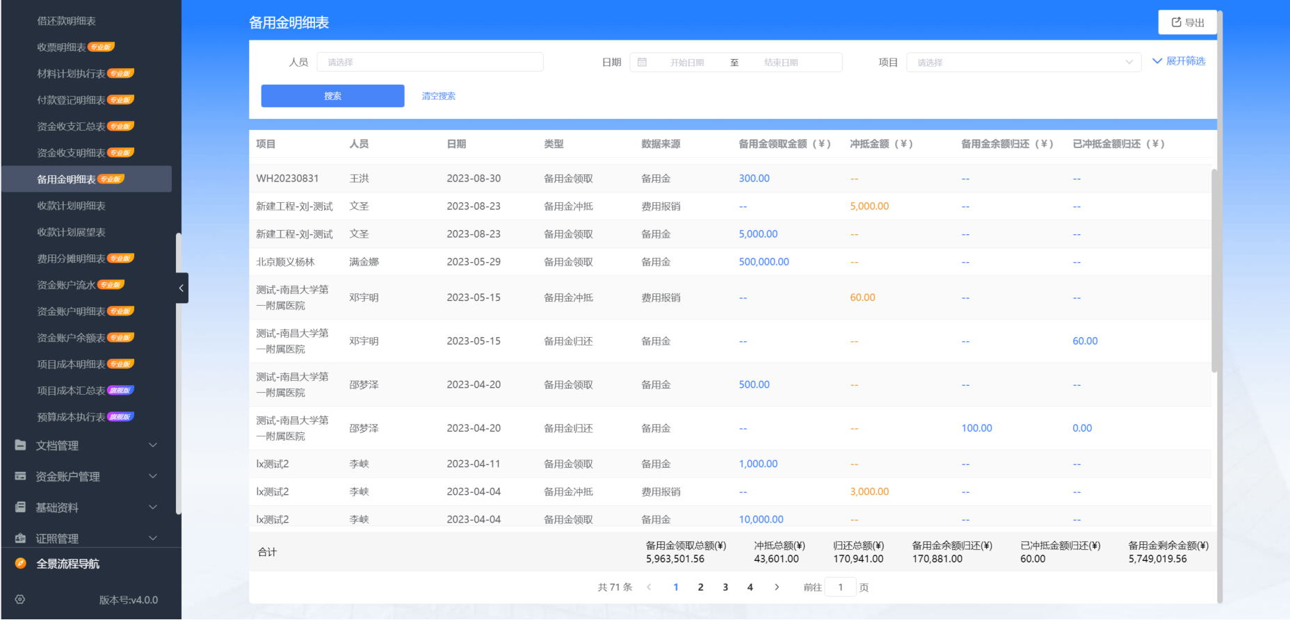工程項目管理系統(tǒng)
